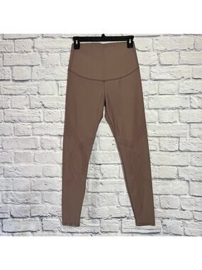 Fanka High Waisted Body Sculpt Legging Size S Brown Seamless Compression NWOT